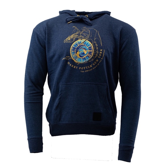 Harry Potter NYC Dragon Hoodie - Navy, L - Picture 1 of 8